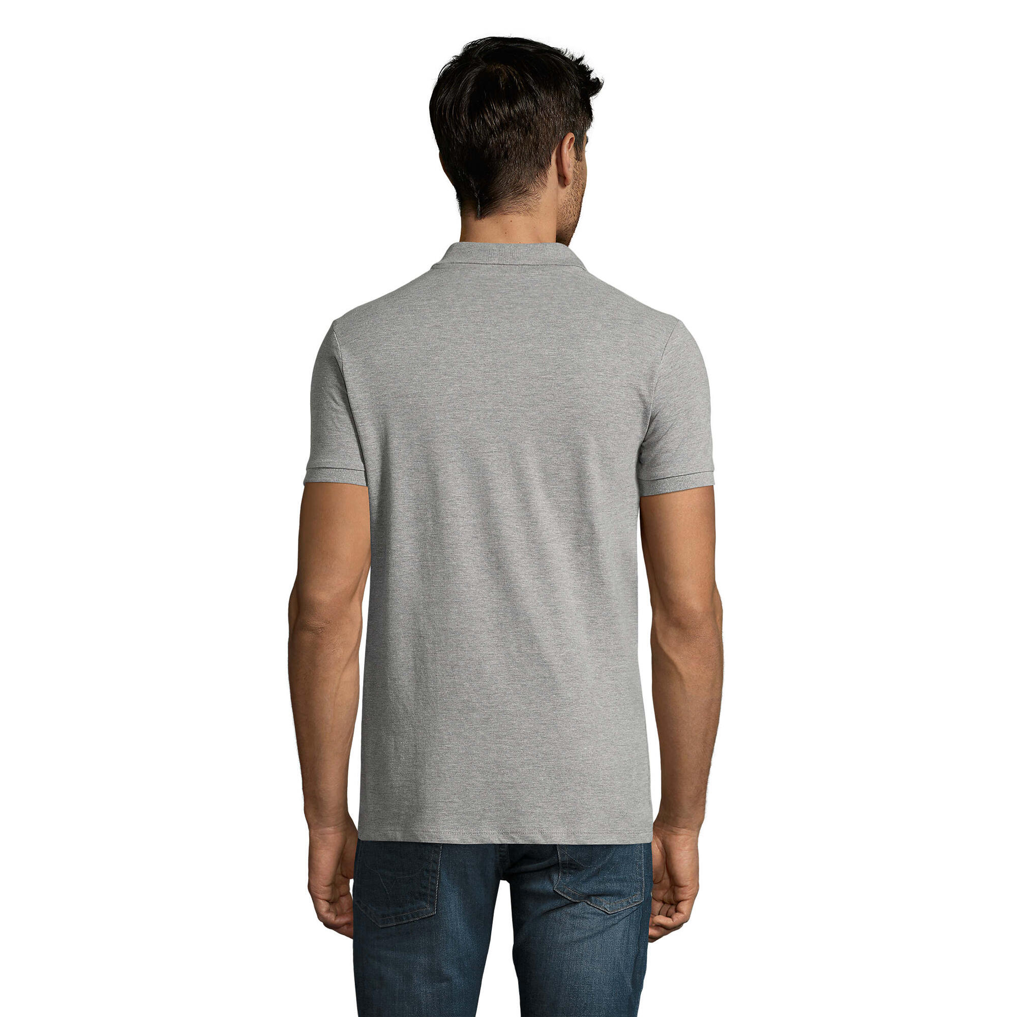 Polo PERFECT Homme (Gris Chiné) 2/4
