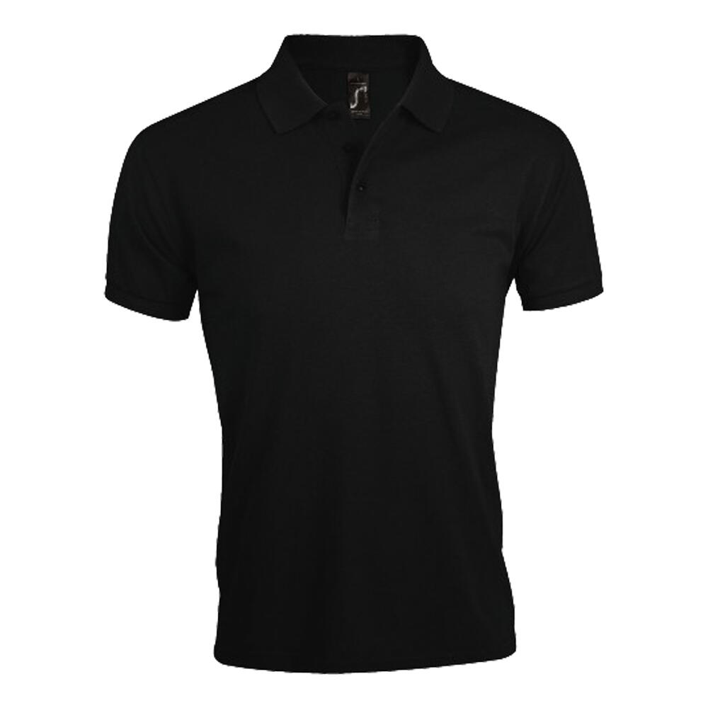 Mens Prime Polo Shirt (Black)