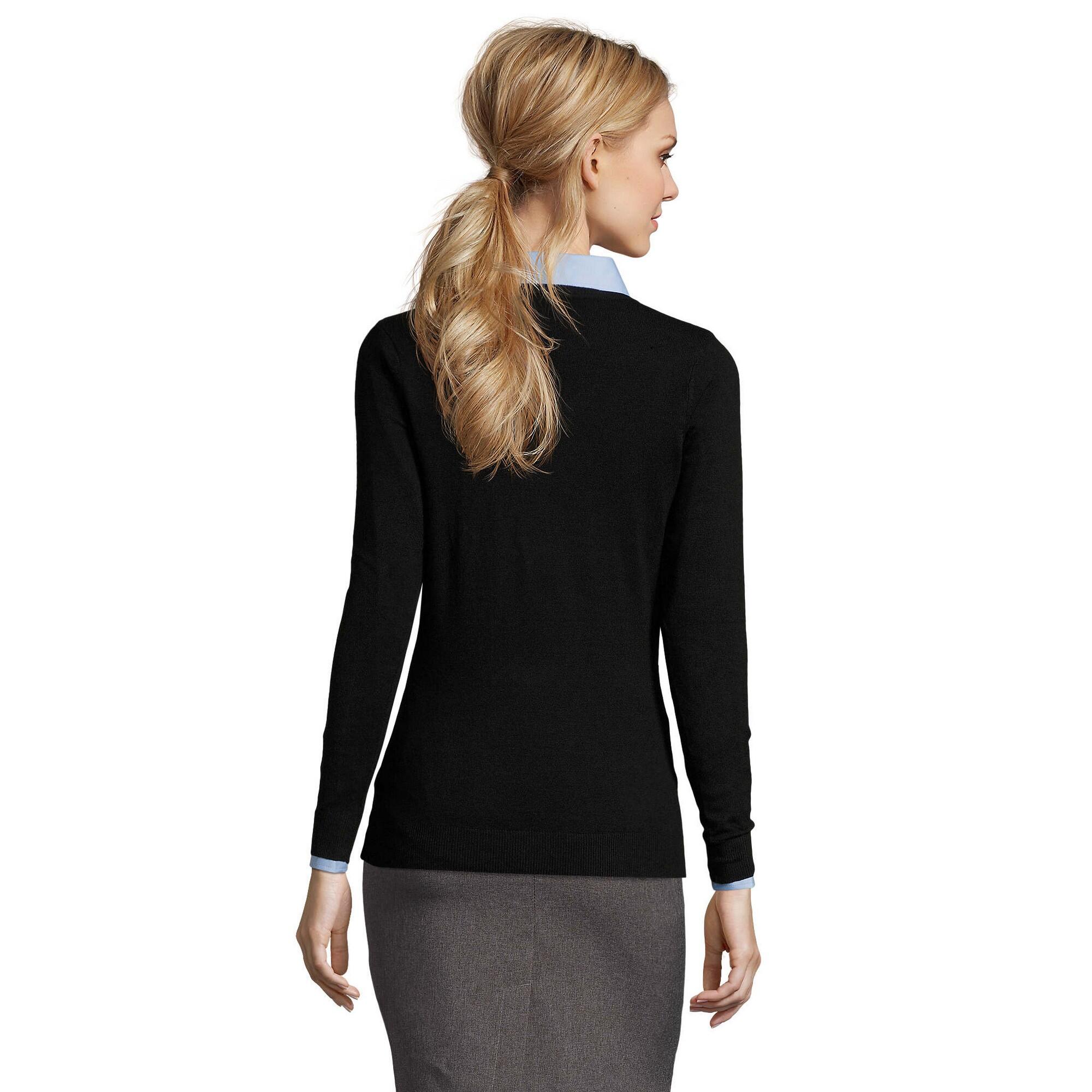 Maglione Donna SOLS Glory Nero 2/4