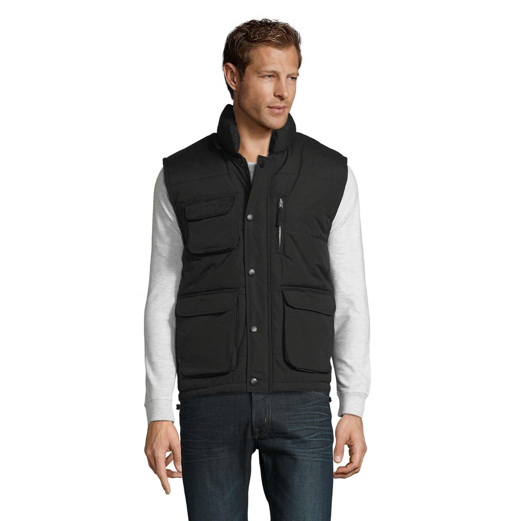 Sol's - Veste Sans Manches Viper Adulte (noir) - Gilet Sans Manche - Noir - 52 2xl - Decathlon