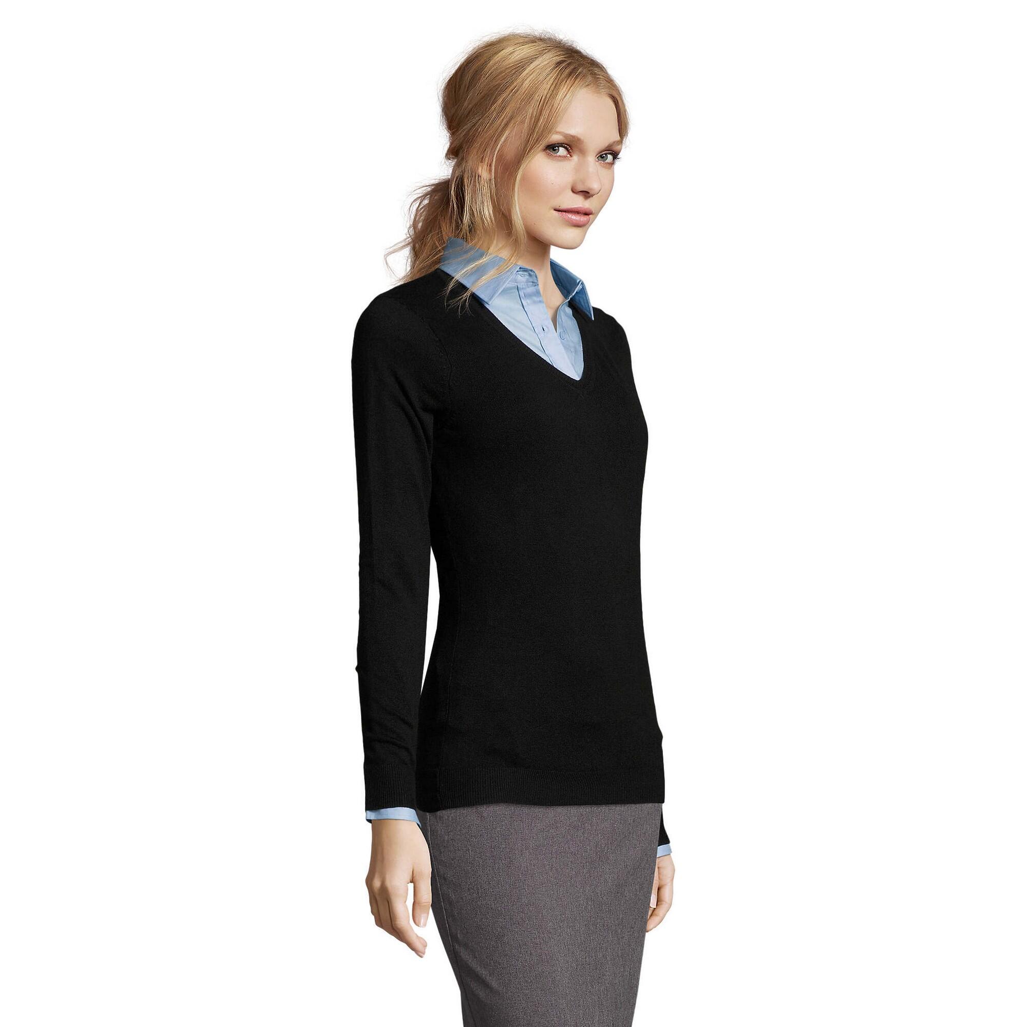 Maglione Donna SOLS Glory Nero 3/4