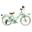 Vélo de Fille Dolce Vita by Canellini ROMA 20" 6V - Vert Clair