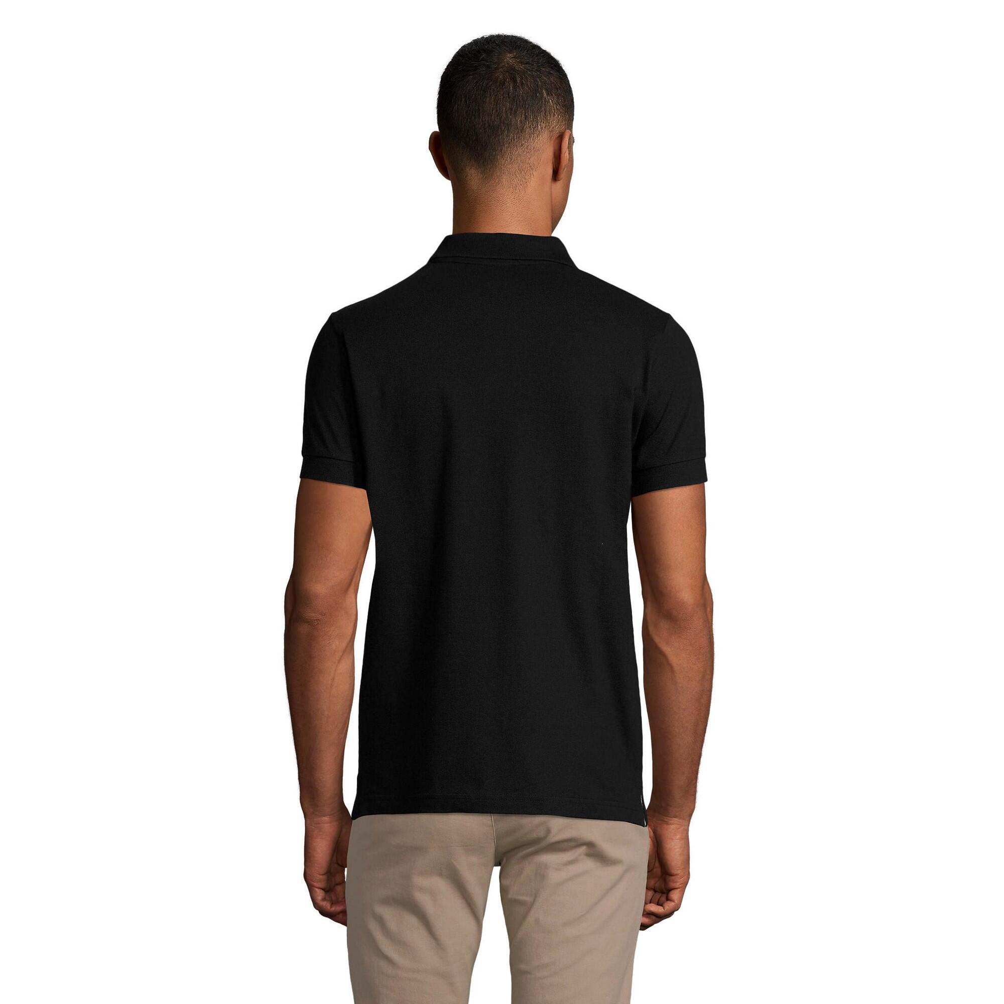 Polo PORTLAND Homme (Noir / Gris) 2/3