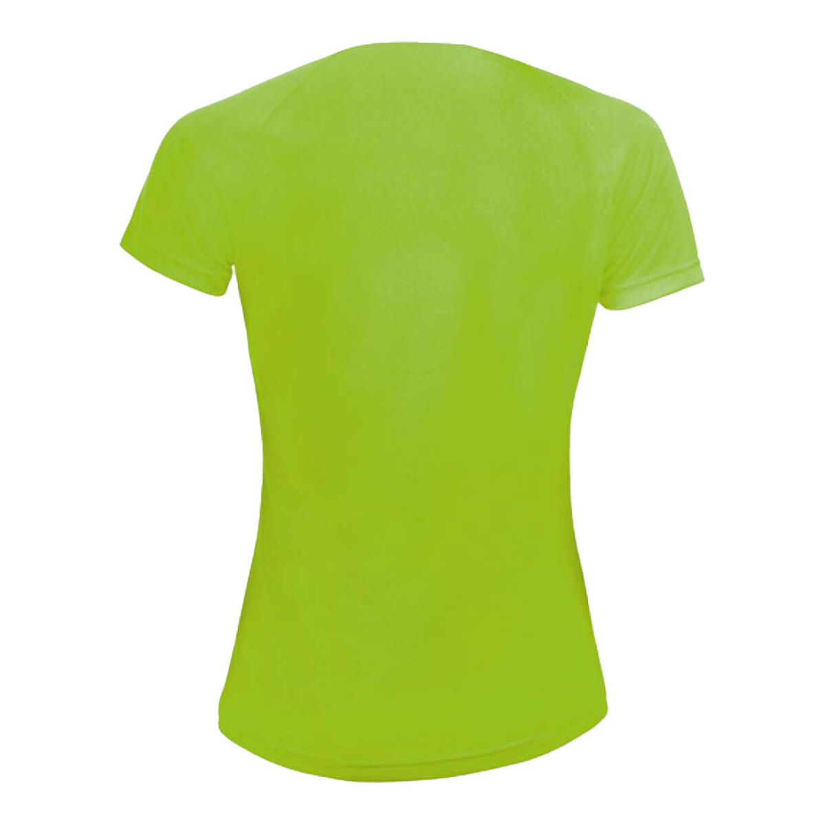 Maglietta Raglan Donna SOLS Sporty Verde Fluo 2/4