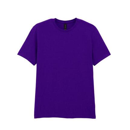 Tshirt Motif/style Uni SOFTSTYLE Adulte (Rose)
