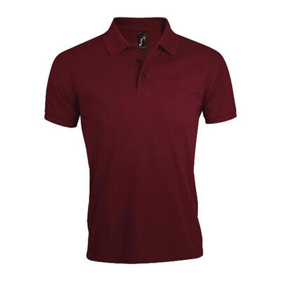 Heren prime poloshirt (wit)