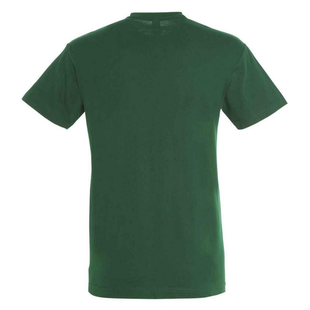 Camiseta Regent para Adultos Unisex Verde Botella 2/4