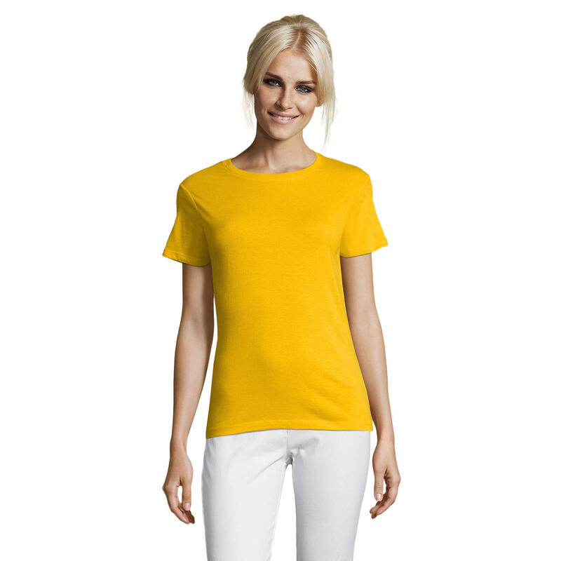 Tshirt REGENT Femme (Jaune Or)