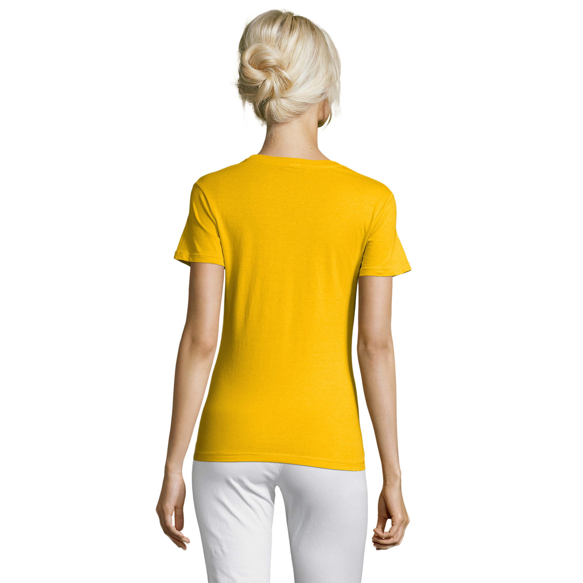 Tshirt REGENT Femme (Jaune Or) 2/3