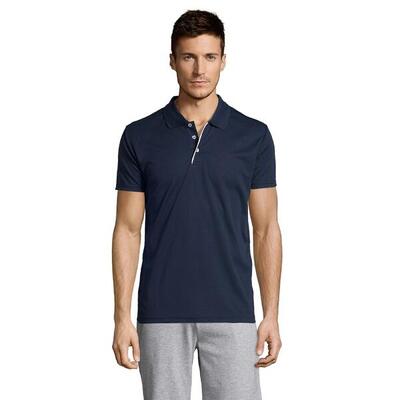 Heren performer sport poloshirt (wit)