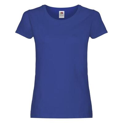 Dames origineel katoenen tshirt (zwart)