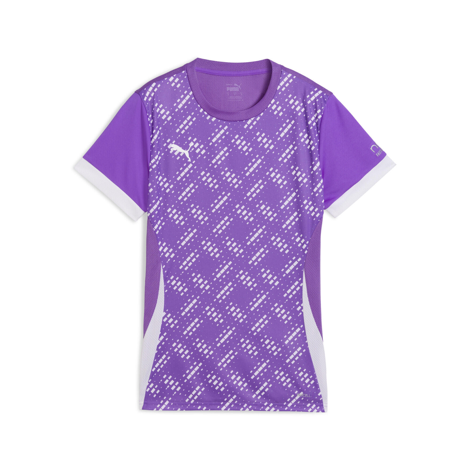 Maillot de padel à motif INDIVIDUAL Femme PUMA Purple Glimmer White 1/7