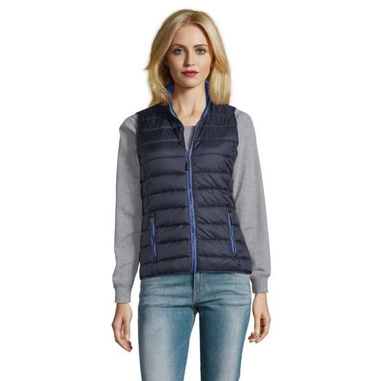 Gilet Imbottito Donna SOLS Wave Nero