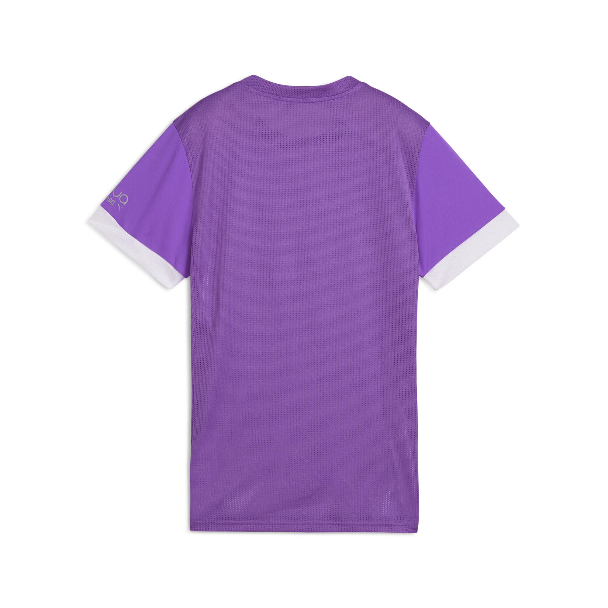 Maillot de padel à motif INDIVIDUAL Femme PUMA Purple Glimmer White 5/7