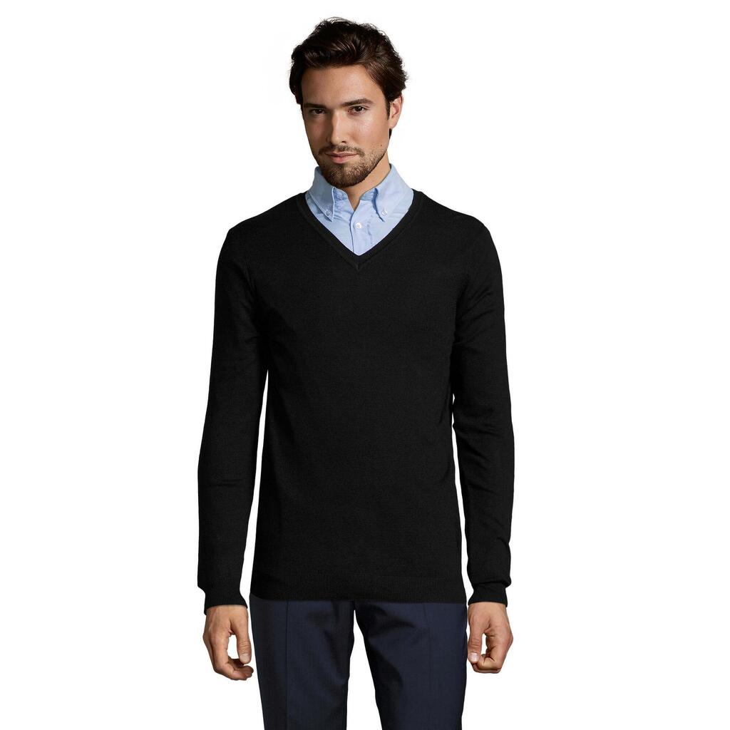 Mens Glory Sweater Top (Black)