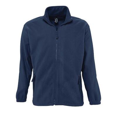 Heren north full zip outdoor fleece jacket (marine)