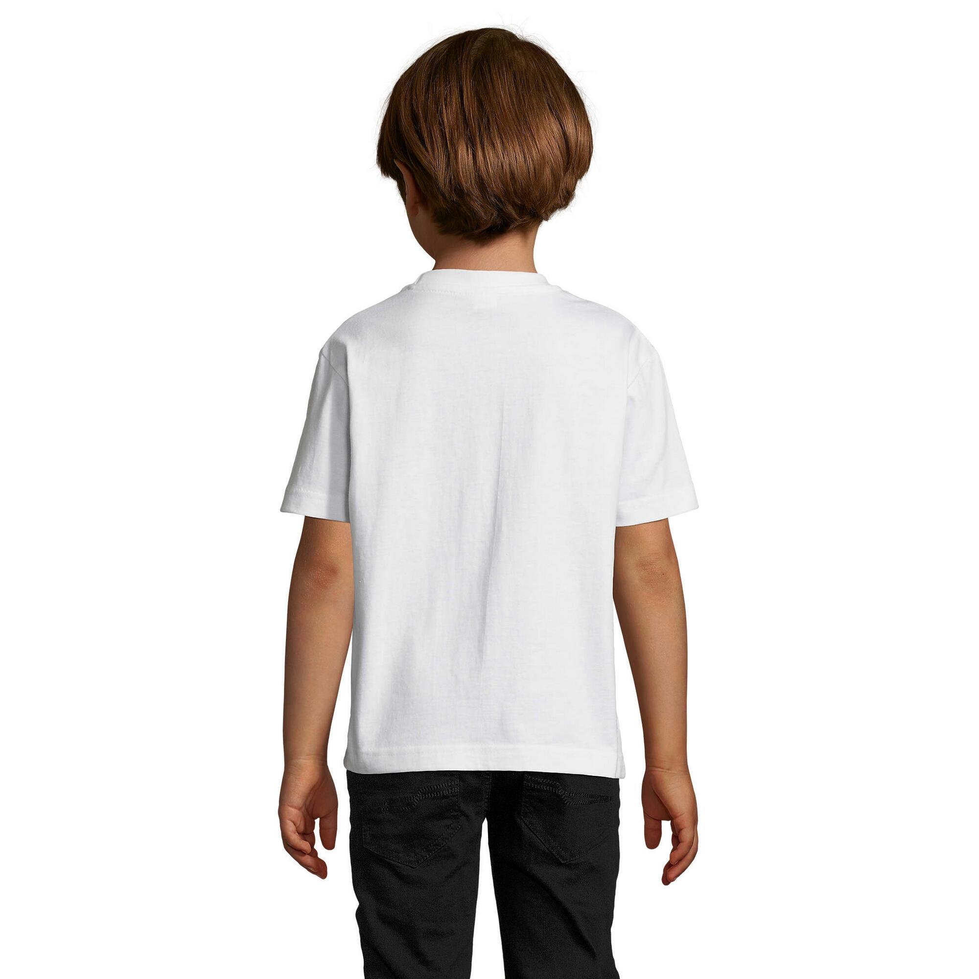 Maglietta Bambini SOLS Imperial Bianco 2/3