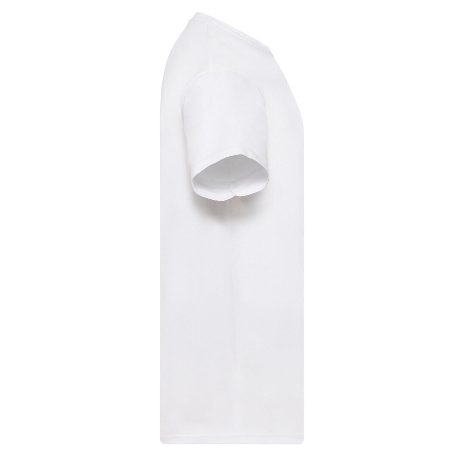 Camiseta Valueweight para Adultos Unisex Blanco 3/3