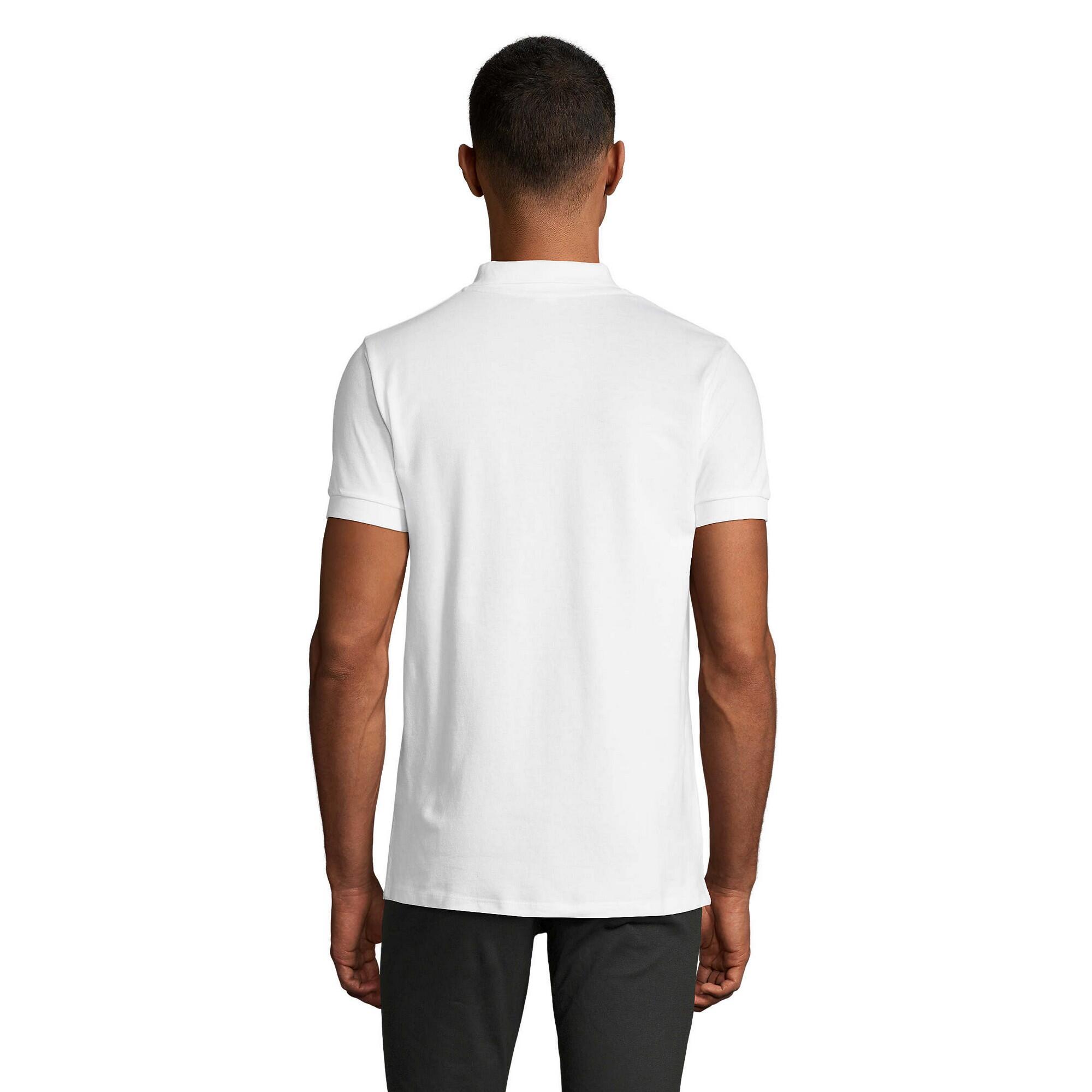 Polo PORTLAND Homme (Blanc / Gris) 2/3
