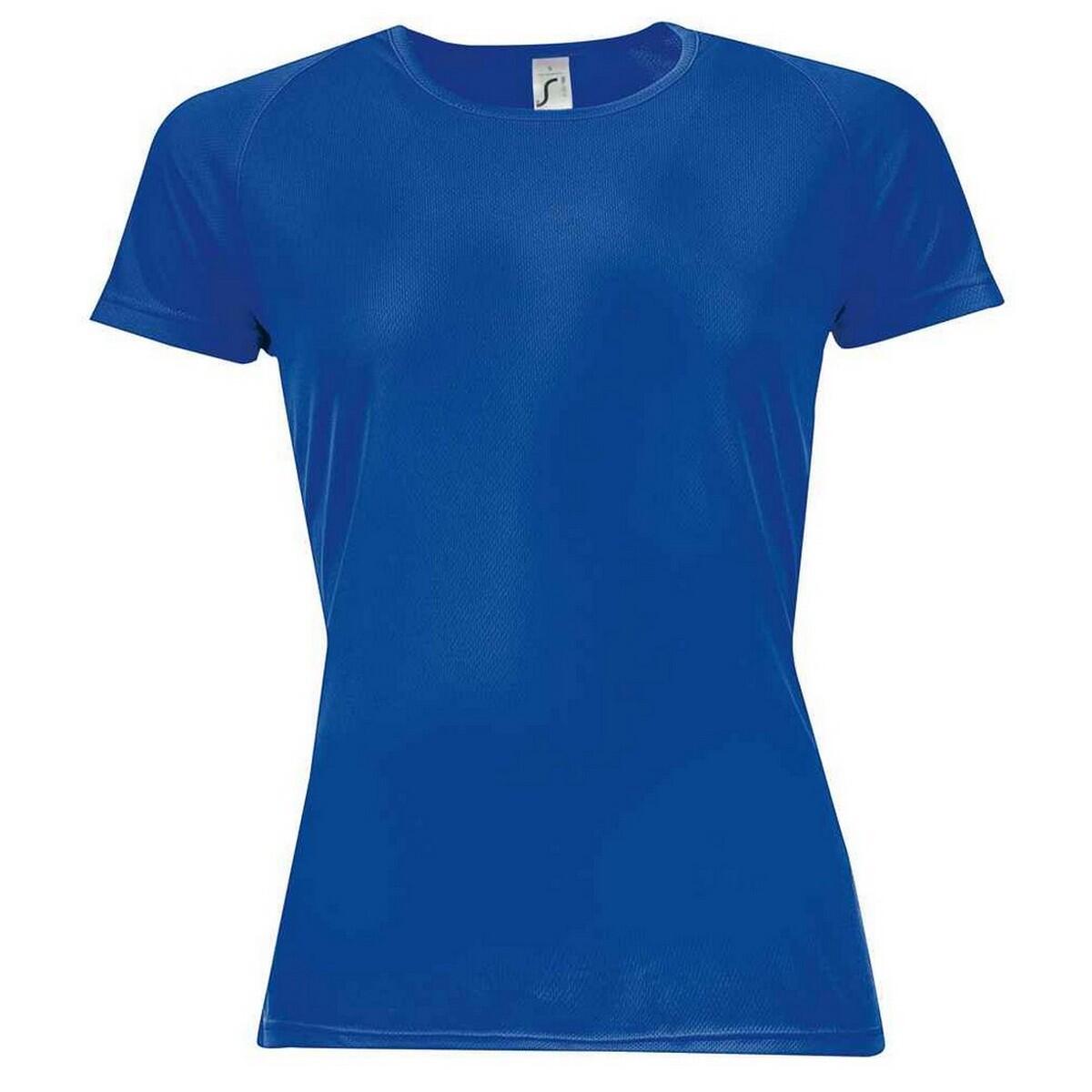 Sol's - Tshirt Sporty Femme (bleu Roi) - T-shirt Manches Courtes - Bleu - 48 Xl - Decathlon