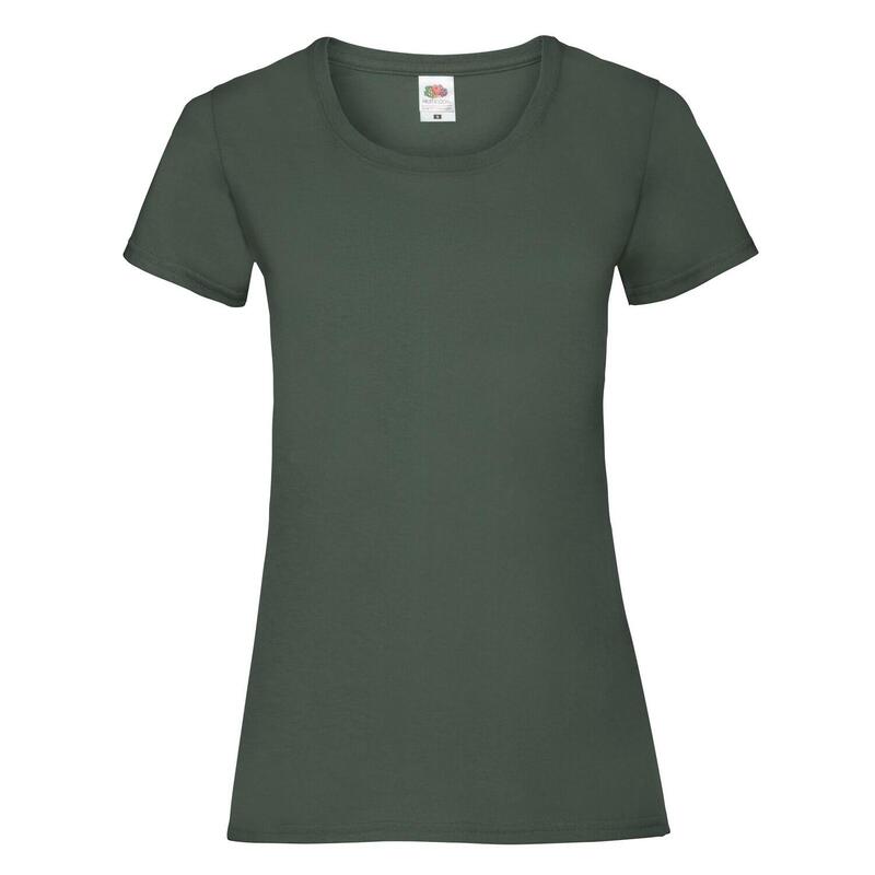 Tshirt VALUEWEIGHT Femme (Vert Bouteille)
