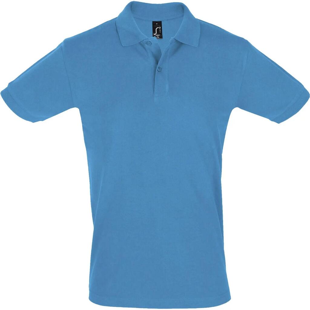 Mens Perfect Polo Shirt (Aqua)