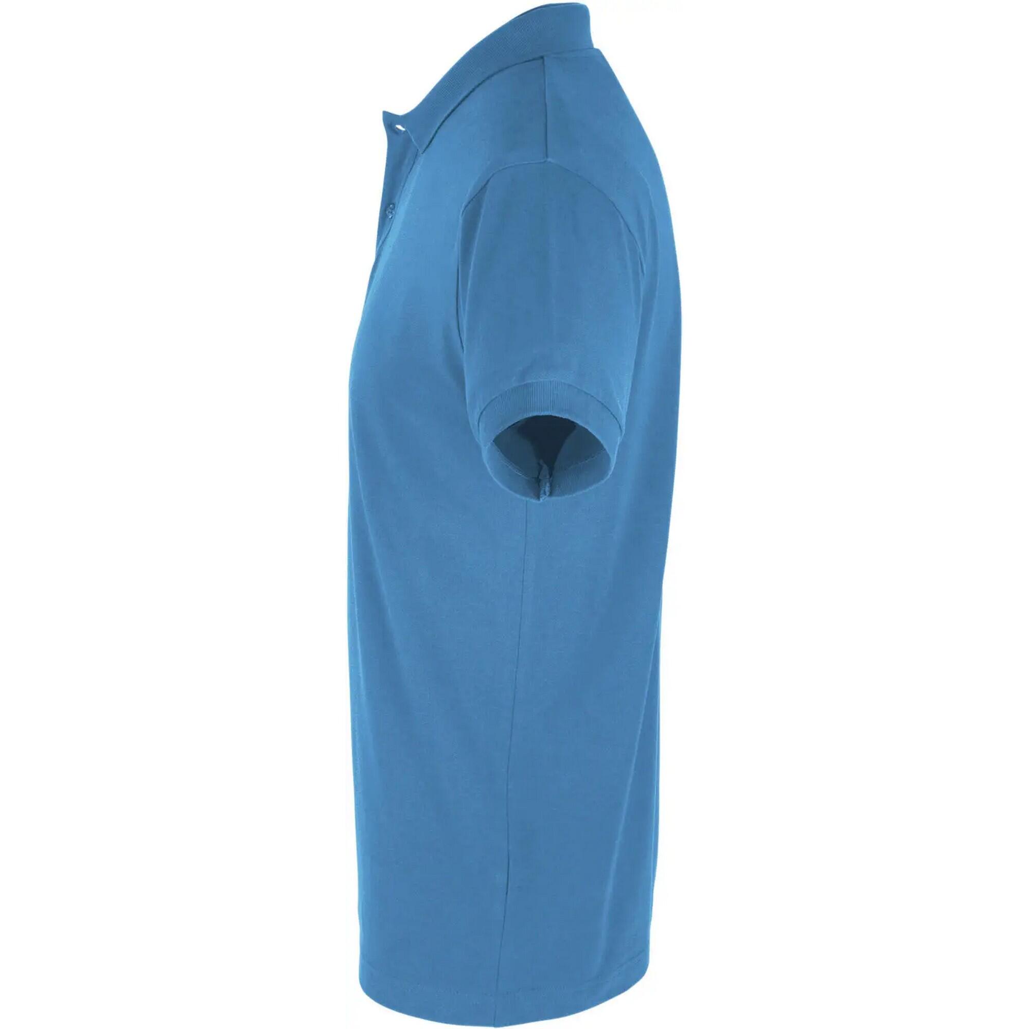 Polo PERFECT Homme (Turquoise Pâle) 3/4