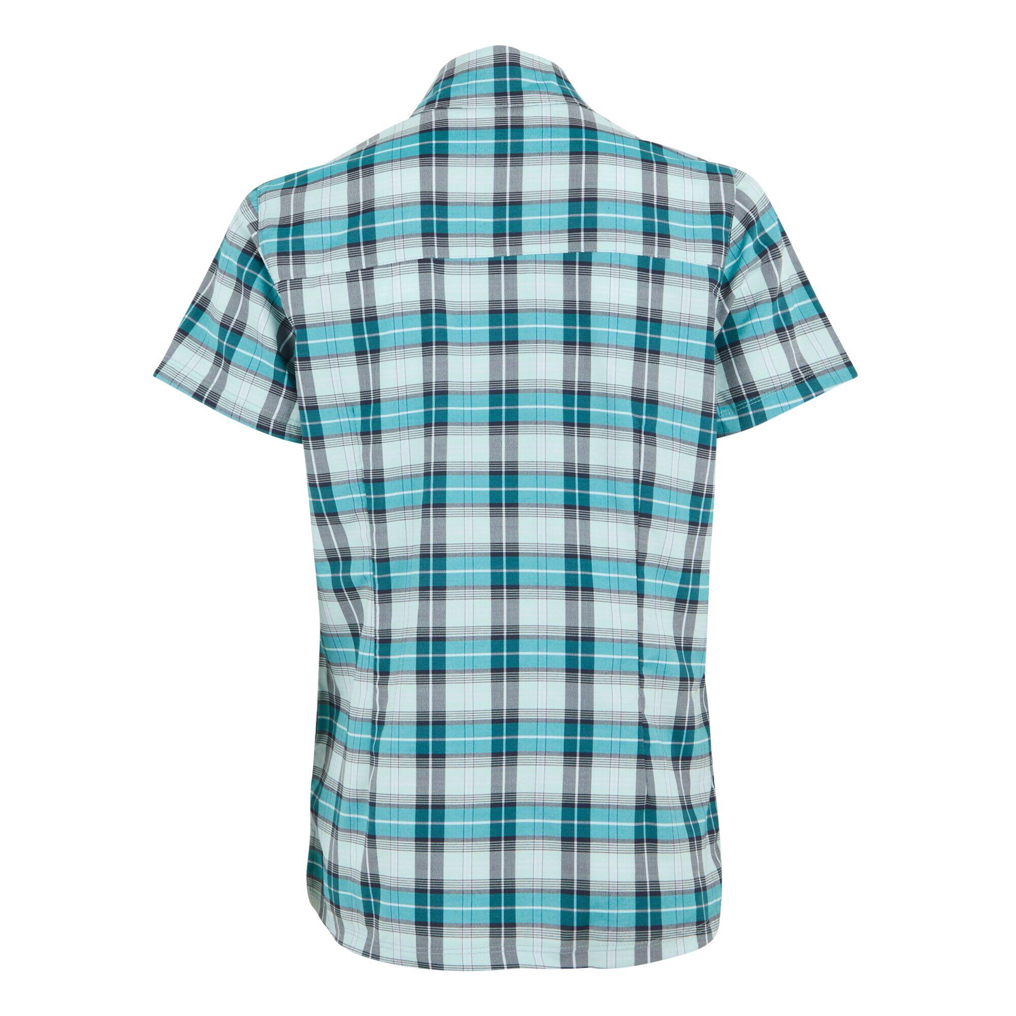 T-shirt Manches Courtes - Begarno bleu et blanc femme 6/6