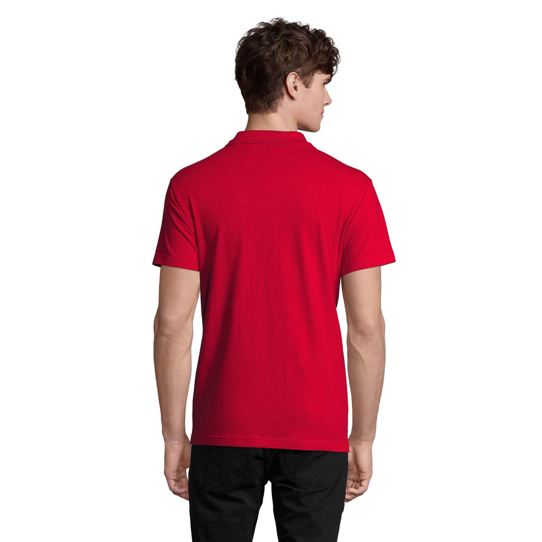 Polo SPRING Homme (Rouge) 2/4