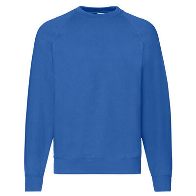 Uniseks klassiek raglan sweatshirt voor volwassenen (bourgondië)
