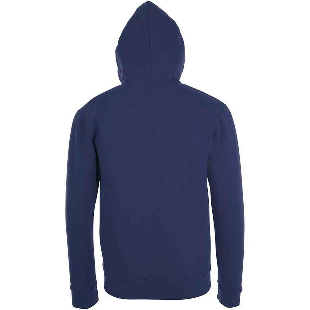 Felpa Con Cappuccio Adulto Unisex SOLS Stone Blu Scuro 2/4
