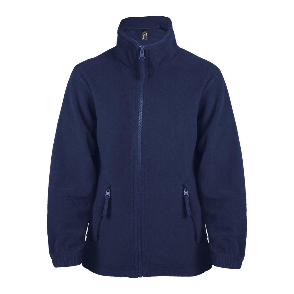 Childrens/Kids North Fleece Jacket (Navy)