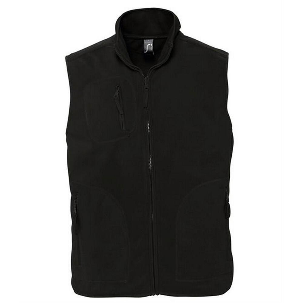 Unisex Adult Norway Fleece Gilet (Black) - Decathlon
