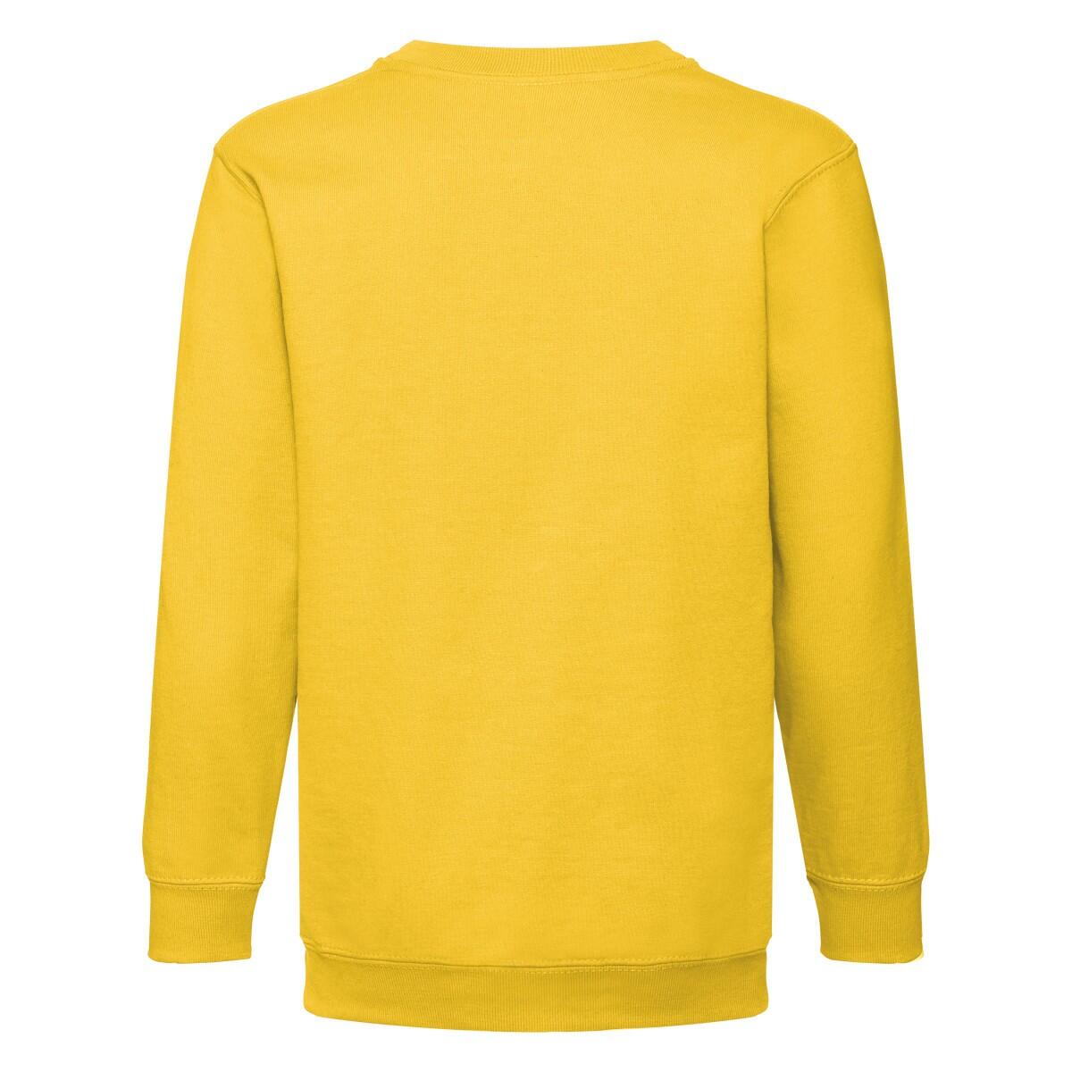 Felpa A Giro Bambini Fruit Of The Loom Classic Girasole 2/3