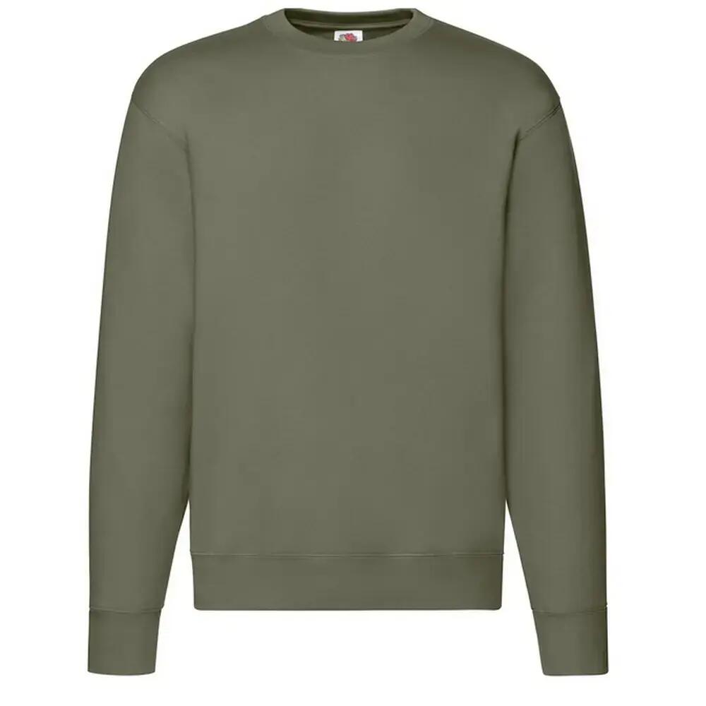 Mens Premium Setin Sweatshirt (Classic Olive)