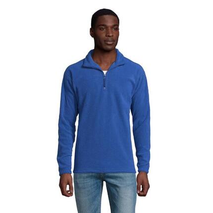 Volwassen uniseks Ness Half Zip Fleece Top (Rood)