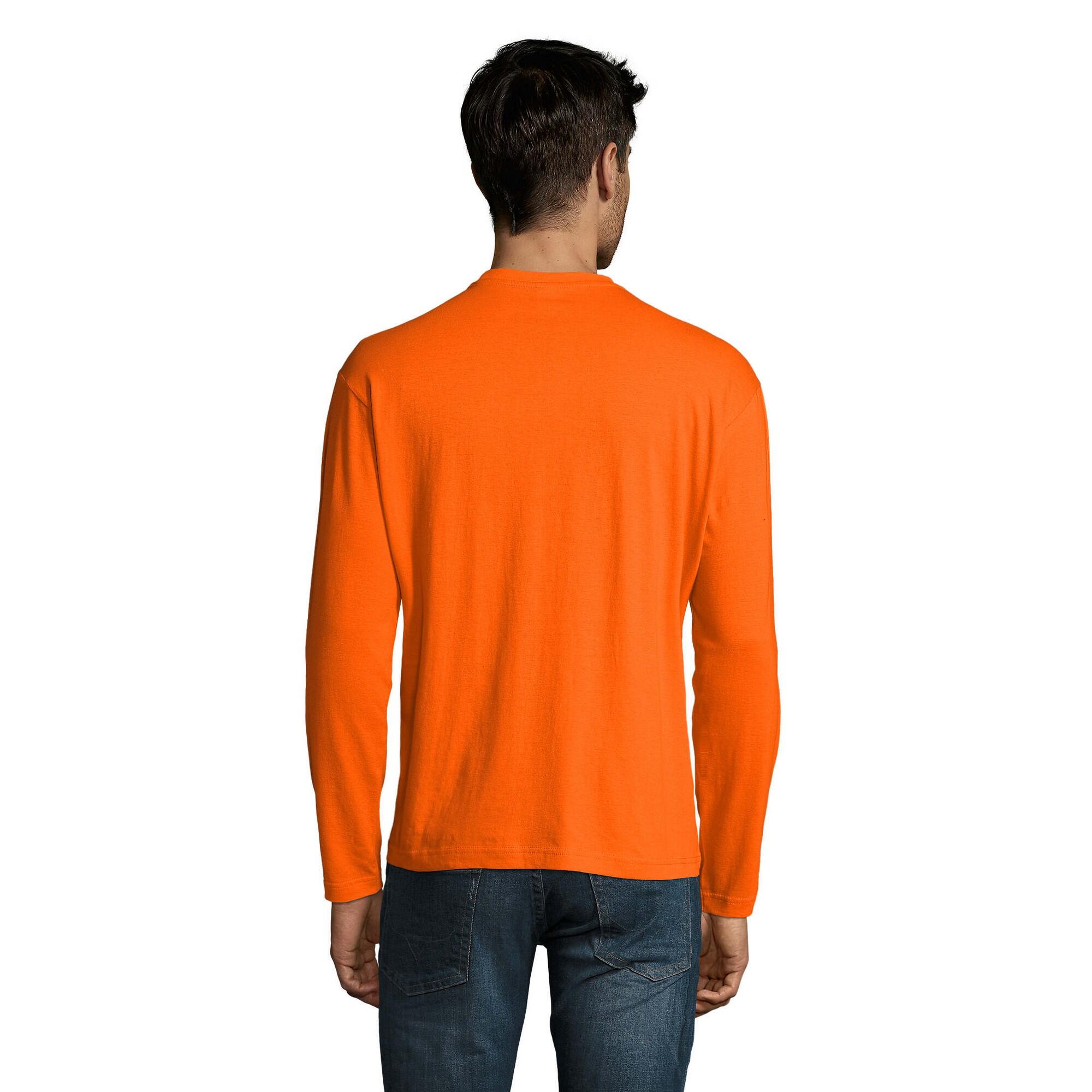 Maglietta Manica Lunga Uomo SOLS Monarch Arancio 2/3