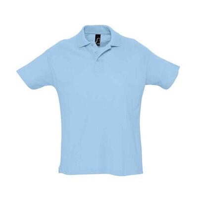 Maglietta Polo Uomo SOLS Summer II Bianco