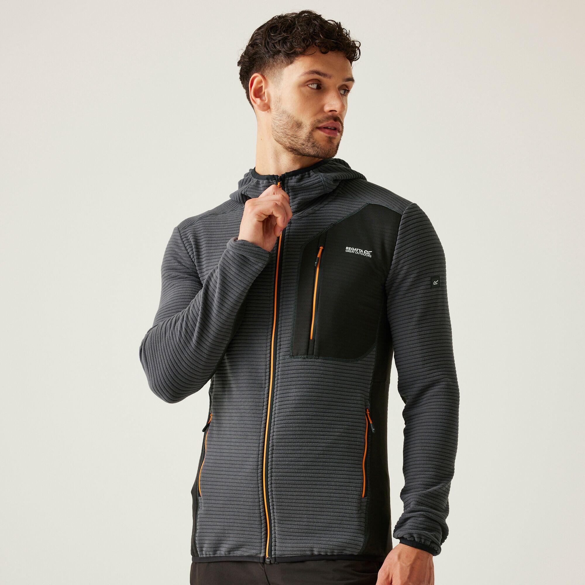REGATTA Herren Wandern Fleece - Lakewright, grau