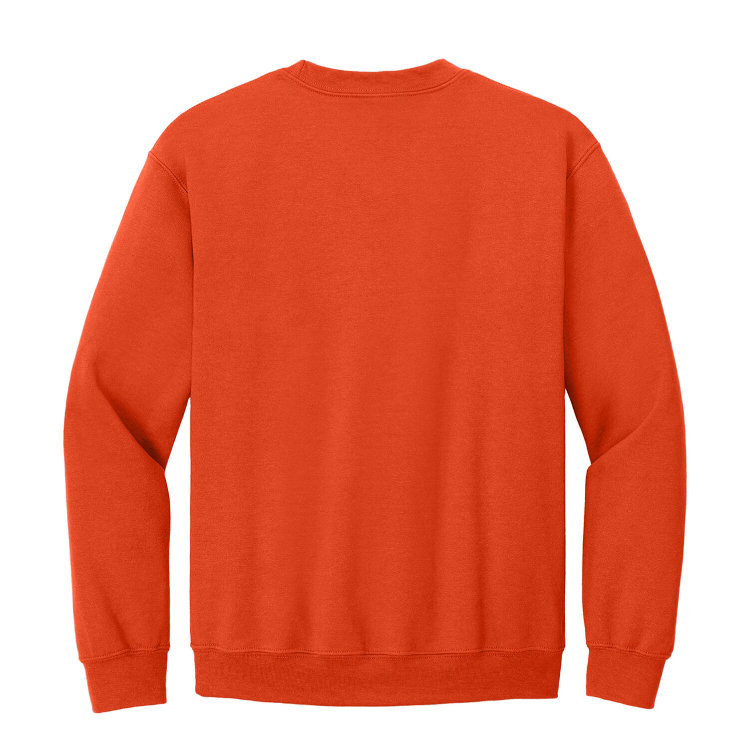 Jersey de Mezcla Pesada para Adultos Unisex Naranja 3/3
