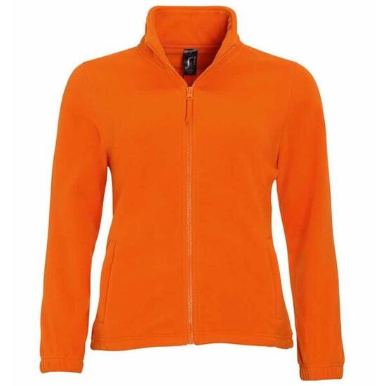 Dames North Full Zip Fleece Jacket (Oranje)