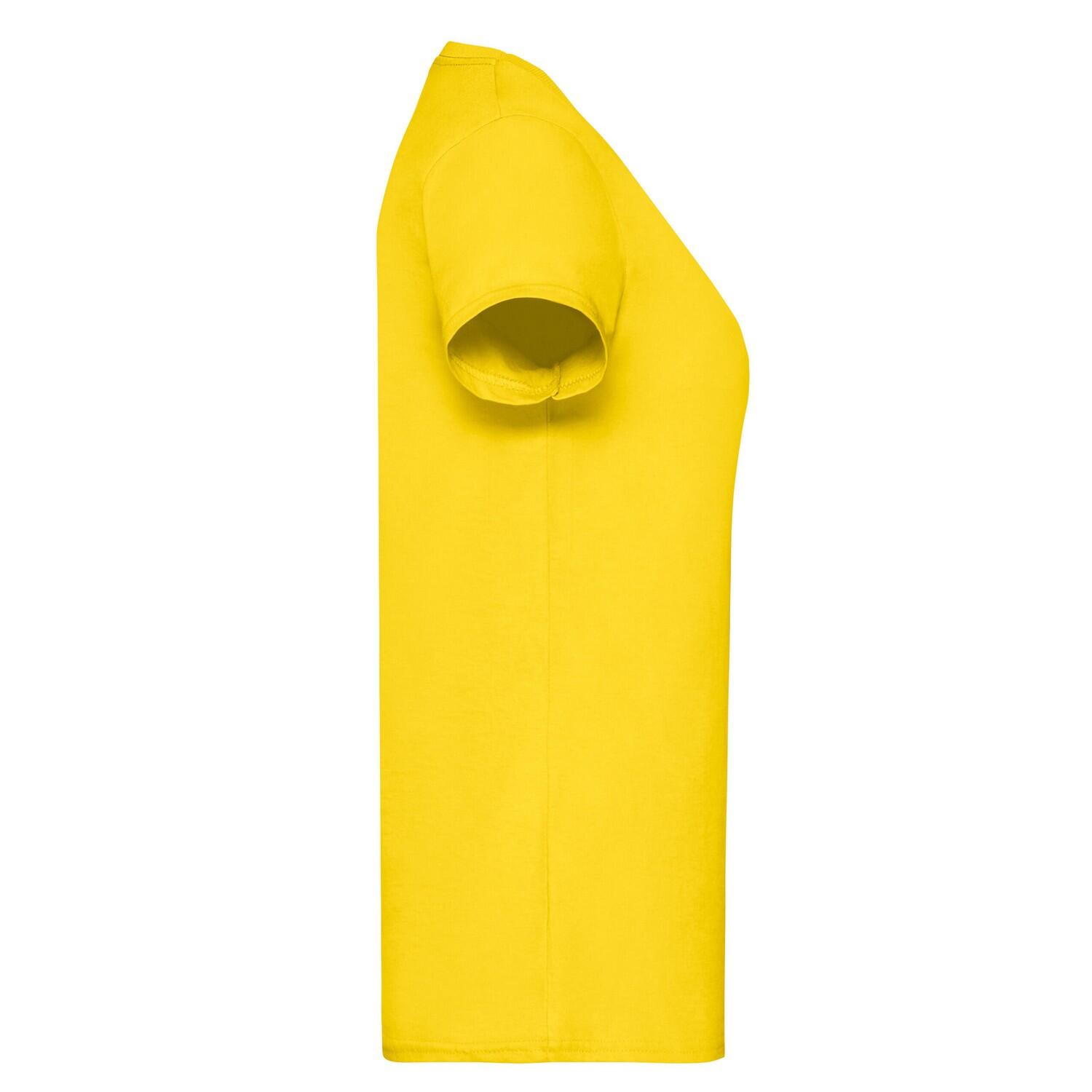 Tshirt VALUEWEIGHT Femme (Jaune) 3/3