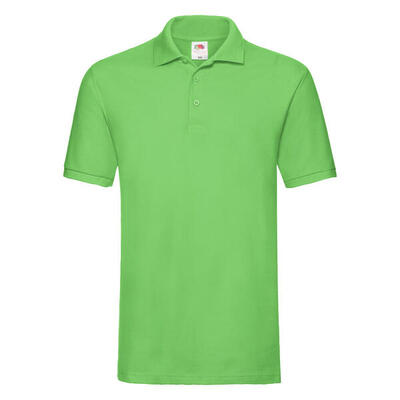 Unisex premium poloshirt voor volwassenen (hemelsblauw)