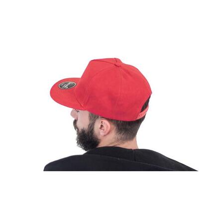 Casquette Visière Plate Mixte (Noir)
