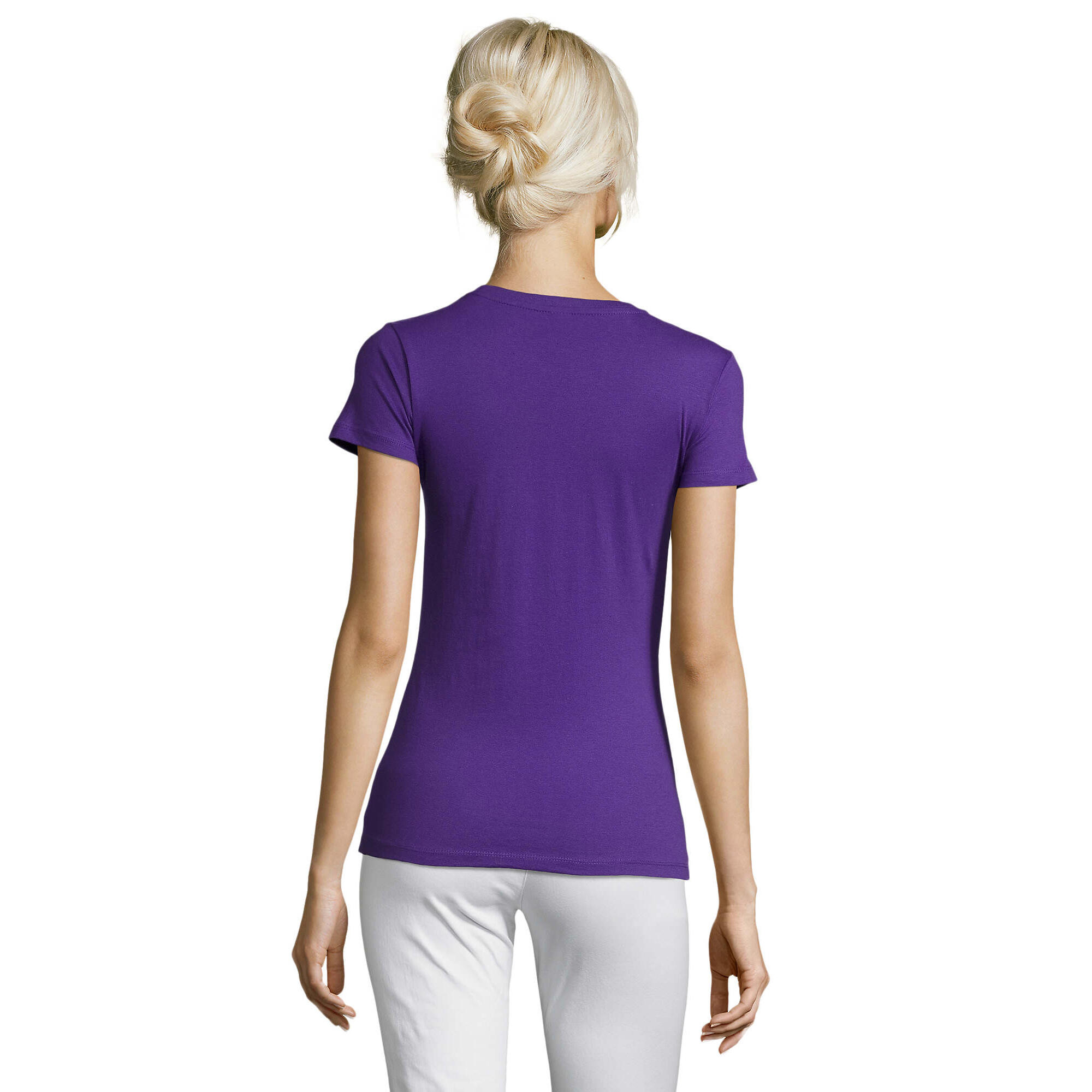 Tshirt REGENT Femme (Violet Foncé) 2/3