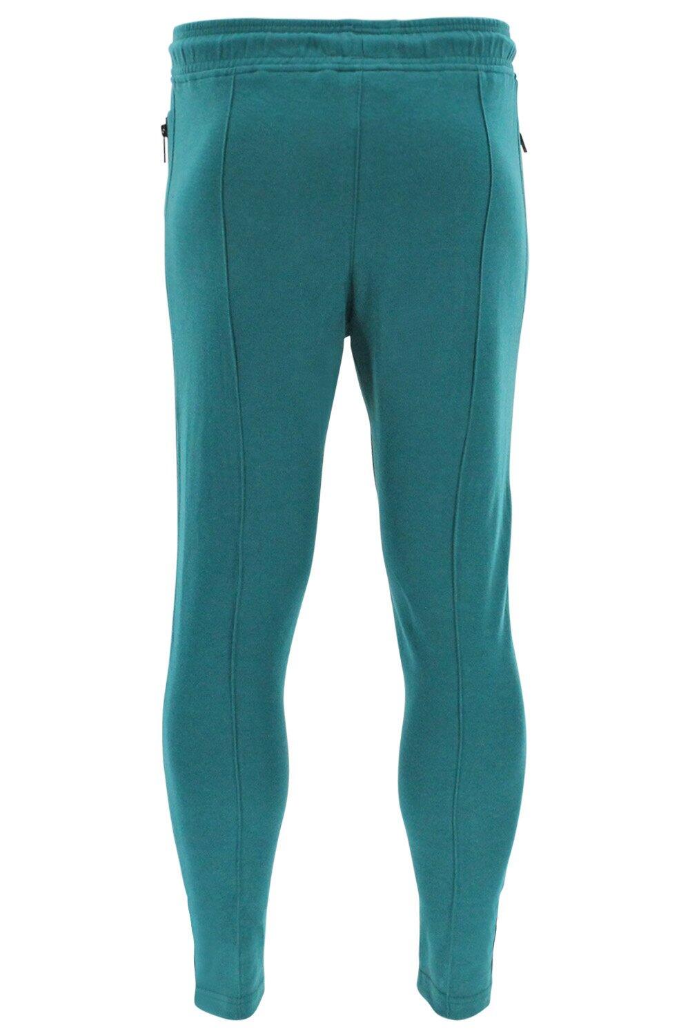 Trouser LA Luxe Lounge Petrol heren/dames katoen 2/5