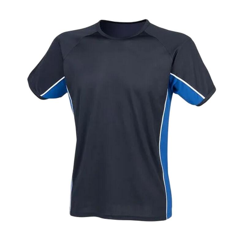 Tshirt PERFORMANCE Adulte (Bleu Marine / Bleu Roi / Blanc)