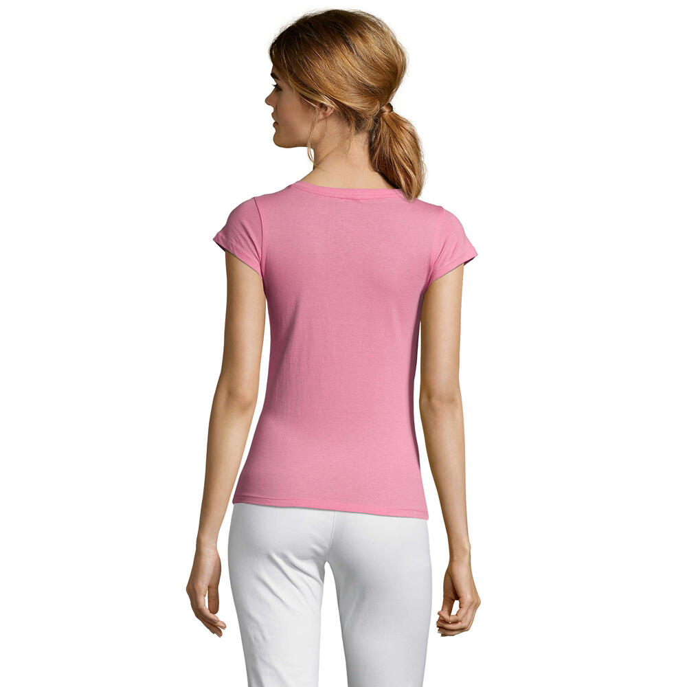 Tshirt MOON Femme (Rose Orchidée) 2/4