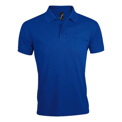 Heren prime poloshirt (wit)
