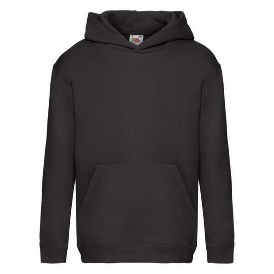 Sweat À Capuche PREMIUM Enfant (Noir)